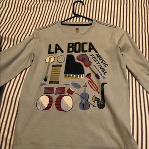 Boys La Boca long sleeves shirt